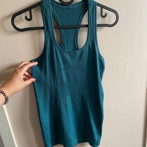 Lululemon Green Swiftly Tech Racerback Tank - Sz 2